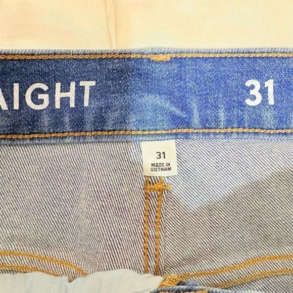 J. Crew Women's Straight Jeans Blue Size 31 - Picture 4 of 15